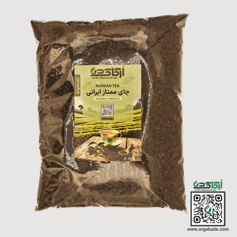 چای ایرانی یک کیلویی ارگاکده . کاملا ارگانیک